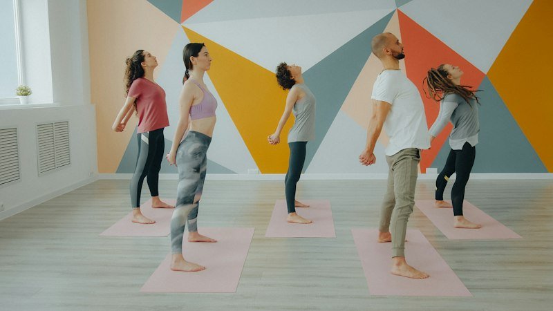 Turma de yoga