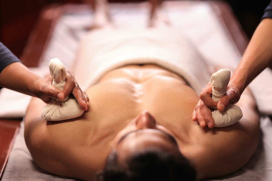 Ritual de massagem no Wisa Spa